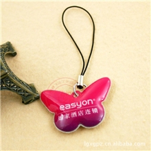 【2013最受关注网商】供应蝴蝶样式PVC手机擦企业促销手机擦