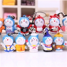 叮当猫哆啦A梦手机链机器猫手机挂件