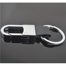 新品简易男士真皮汽车钥匙扣男式腰挂钥匙圈链商务礼物品