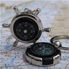 『零利润跑量』英国Philippi指南针钥匙扣男友礼物可订制LOGO