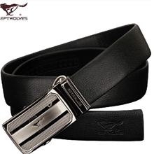 正品七匹狼男士皮带韩版潮休闲自动扣时尚百搭牛皮裤带男腰带