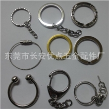 厂家直销优质不锈钢钥匙圈扁圈圆圈出货快货期稳定