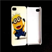 苹果iphone5外壳神偷奶爸保护壳touch4卡通手机套小黄人硬壳