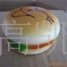 7厘米仿真面包，仿真汉堡、装饰品、食品展示、展示柜