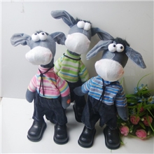 衣驴穿衣毛驴摇头衣驴摇头驴批发