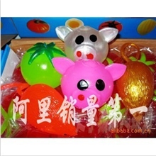 发泄球，发泄果玩具发泄动物发泄水果批发各式混装