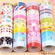 TZ001韩国文具可爱卡通DIY万用装饰胶带贴纸4g批发