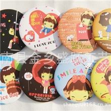 批发韩国小镜子/随身镜/化妆镜/马口铁镜子/可爱小镜子厂家直销