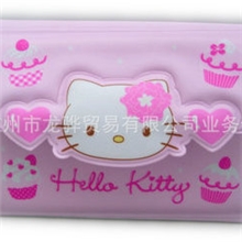 出口美国HELLOKITTY粉色儿童多功能银包卡包钱包wallet