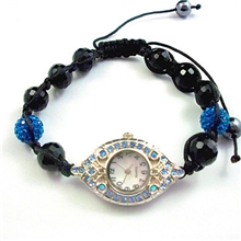 厂家直销串珠编织DIY手链S2-35香巴拉手链表女表批发