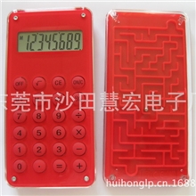 亚克力迷宫计算器，专业的独特光能设计高档计算器，谨防假冒！