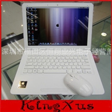 14.1寸强劲双核D2500上网速度快苹果外观笔记本电脑超完美
