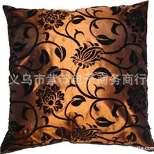 定做便宜变色龙植绒外贸抱枕靠垫套质量最优价格最低