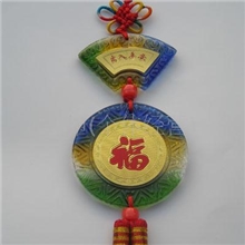 供应汽车挂件饰品琉璃挂件汽车用品琉璃工艺品