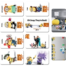 《神偷奶爸》&ldquo;小黄人&rdquo;水晶卡贴/造型收藏卡贴/动漫周边/卡贴纸