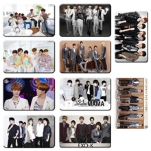 &ldquo;EXO中韩12人组合团体&rdquo;水晶卡贴/收藏卡贴/动漫周边/卡贴纸