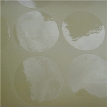 深圳大量供应现货圆形直径2cm3CM透明封口贴纸PVC不干胶标签