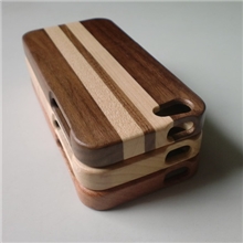 iPhone保护套厂家直供iPhone5竹木原木手机保护壳