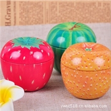 水果模具立体造型铁皮收纳三件套/创意收纳