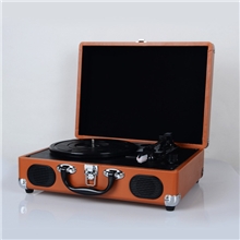 厂家直销箱式复古仿古留声机、电唱机、LP黑胶唱片机、收藏礼品