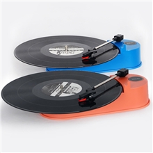 迷你电唱机黑胶唱机简约电唱机LP唱机家庭影音唱机仿古唱机