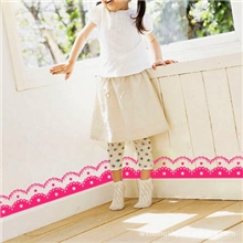 亏本促销玖玖墙贴门头床脚线墙角线厨房浴室玻璃贴90688蕾丝花边