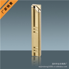长条明火钛金打火机/工艺礼品打火机/广告促销创意打火机