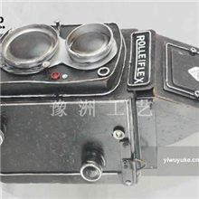 复古照相机模型，铁皮照相机，影视道具照相机模型，服装店装饰品