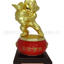 生肖兔摆件金兔招财春节礼品
