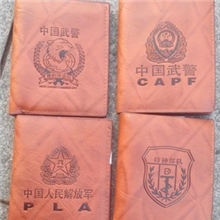 军迷礼品钱包黄牛皮特种兵钱包纪念钱包