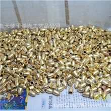 高级抛光的精品64空心头子弹壳工艺品军事礼品