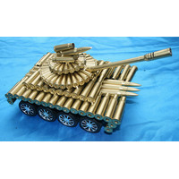 八轮子弹壳工艺品坦克模型玩具