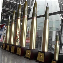 130铜刻花弹壳工艺礼品摆件