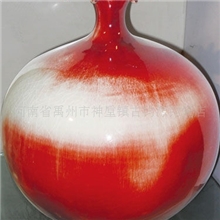 批发供应窑变钧瓷礼品收藏品吉祥摆件工艺品花瓶--石榴瓶