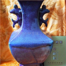 首届钧瓷泰斗国家级大师晋佩章作品窑变钧瓷珍品收藏品