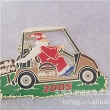 生产徽章｜金属徽章｜2005圣诞徽章｜圣诞老人徽章