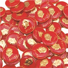 毛主席像章精品纪念品毛泽东头像纪念章为人民服务胸章徽章勋章