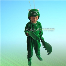 螳螂儿童舞蹈演出服装动物扮演跳舞服饰儿童六一节日螳螂演出服