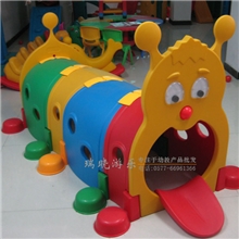 游乐设施卡通隧道小精灵钻洞隧道儿童爬爬乐幼儿园游戏模具