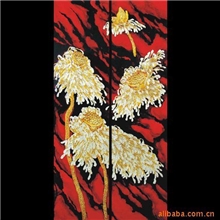 供应漆画金箔画专业美术院校手绘作品专为酒店提供定制服务