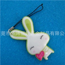 PVC手机擦手机吊饰,款式时尚,制造独特