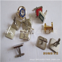 需求商定做精美高档法式衬衫金属袖扣制作厂家