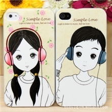 韩国TOUNEE情侣手机壳iPhone手机保护套4S苹果外壳两个装价格