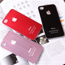 SGP金属背壳iphone4手机保护套拉丝铝合金+冰激凌手机壳外壳