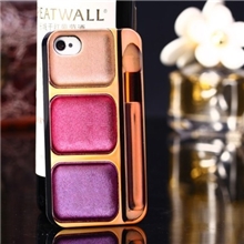 IPHONE4/4S/5龙胜手机壳诱惑3色眼影个龙胜苹果情侣卡通手机壳