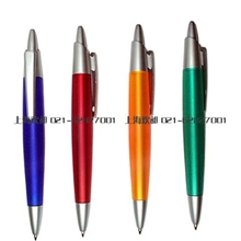 现货塑料笔批发简易圆珠笔礼品笔，优质便宜书写流畅会议用笔
