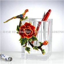 定制锦秀前程珐琅彩，水晶摆饰