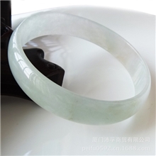11.18大促天然缅甸玉石器翡翠A老坑冰种手镯子小口径手臂环批发5