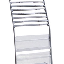 批量供应百利佳牌B231(浅灰色)豪华型报刊架(图)欢迎来电垂询！