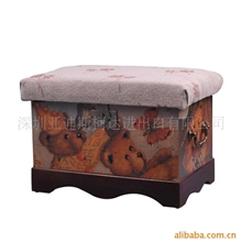 供应木制加垫宝贝凳